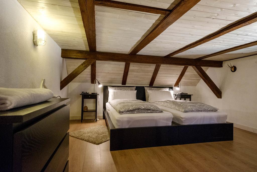 Apartment Bleibe เบอซิกไฮม์ ภายนอก รูปภาพ